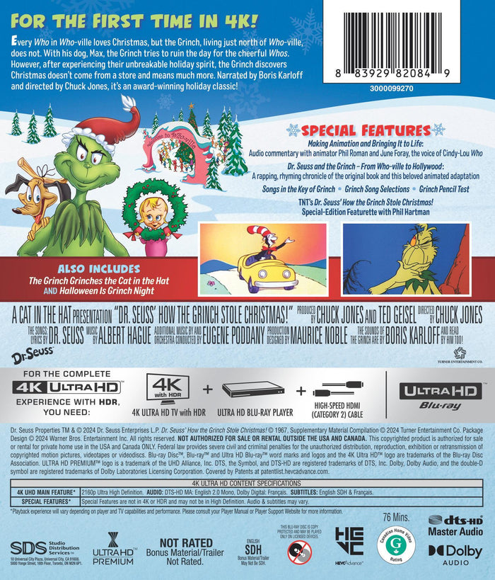 Dr. Seuss' How The Grinch Stole Christmas! [UHD]