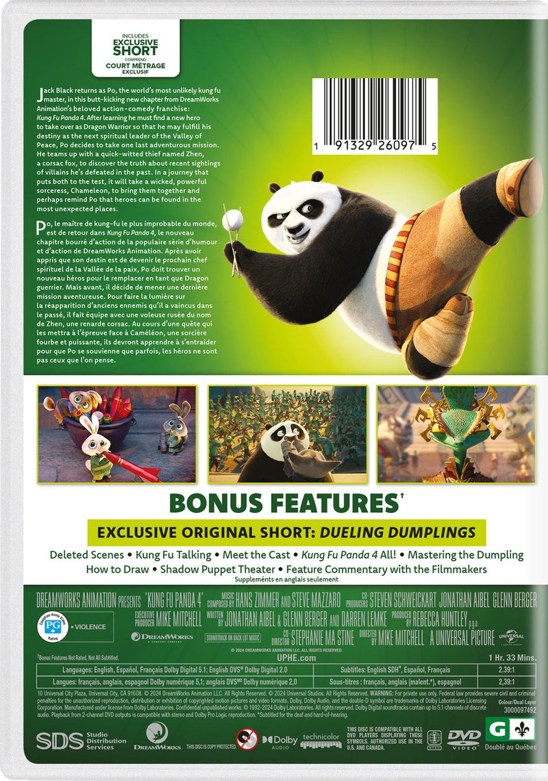 Kung Fu Panda 4 [DVD]