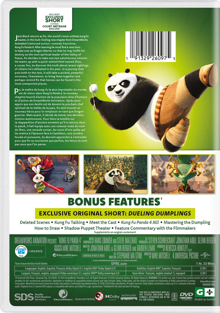 Kung Fu Panda 4 [DVD]