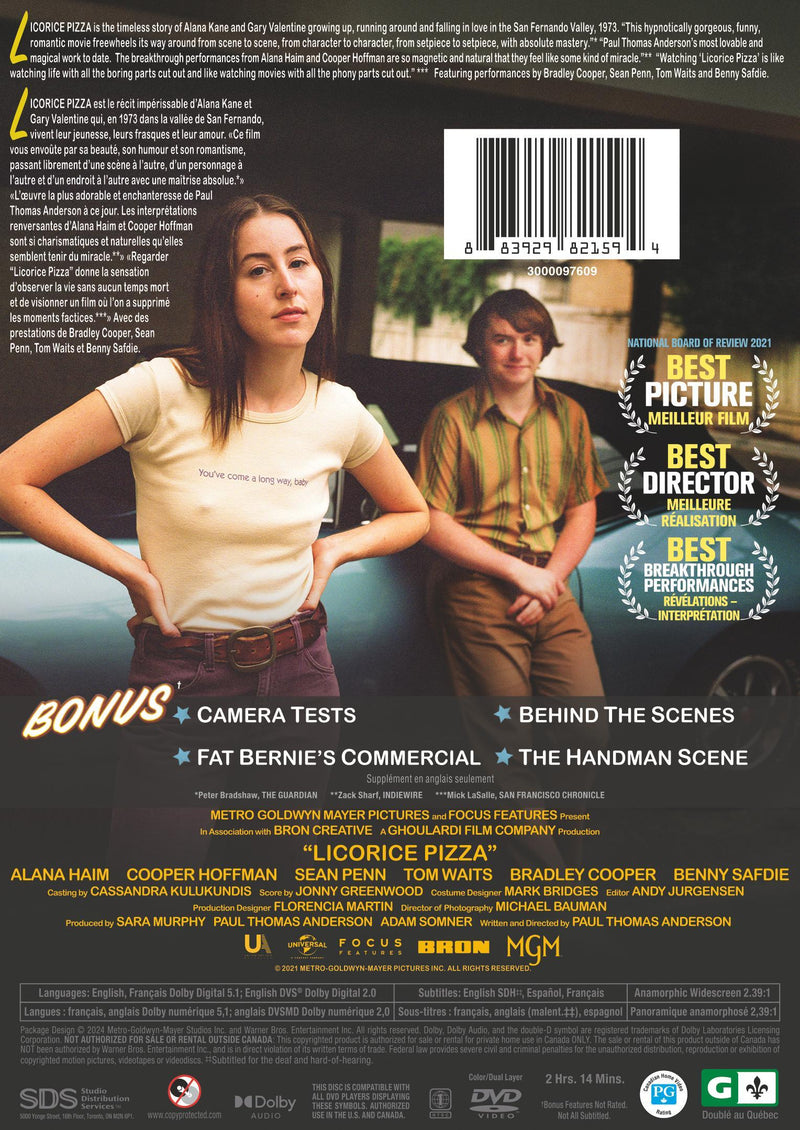 Licorice Pizza [DVD]