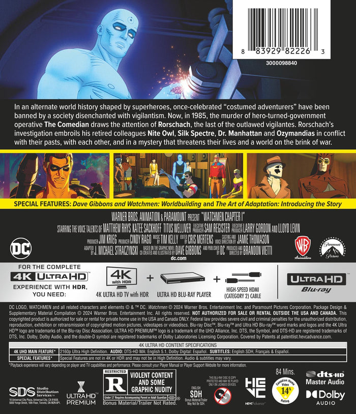 Watchmen: Chapter 1 [UHD]