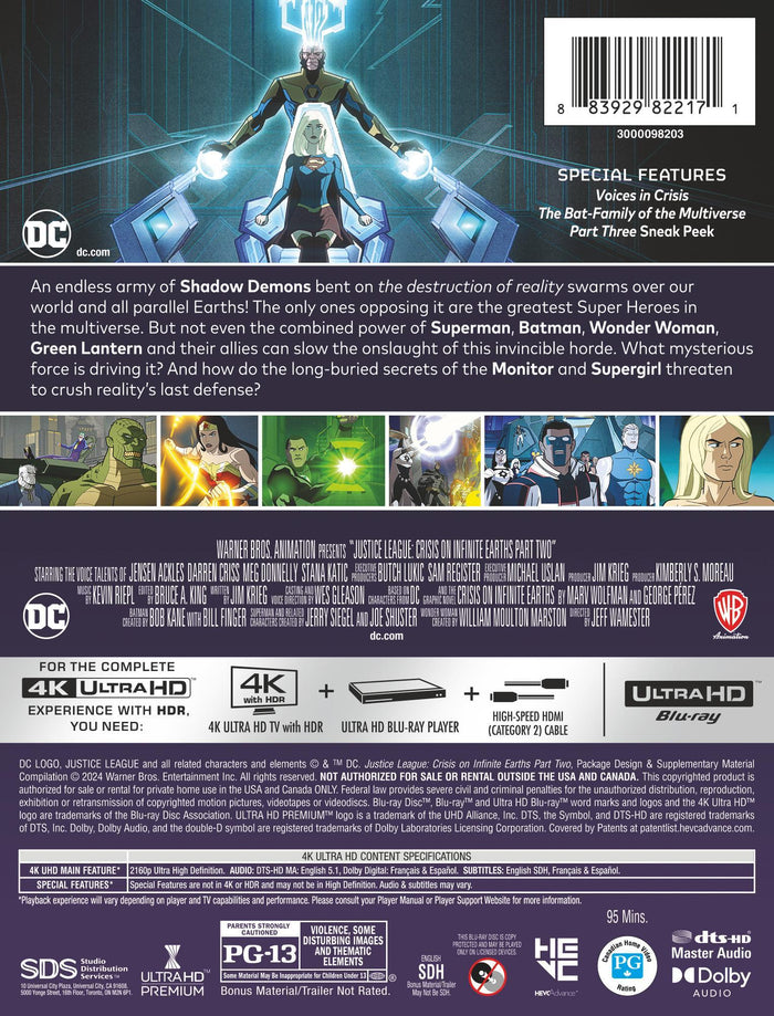Justice League: Crisis On Infinite Earths Part Two [UHD]