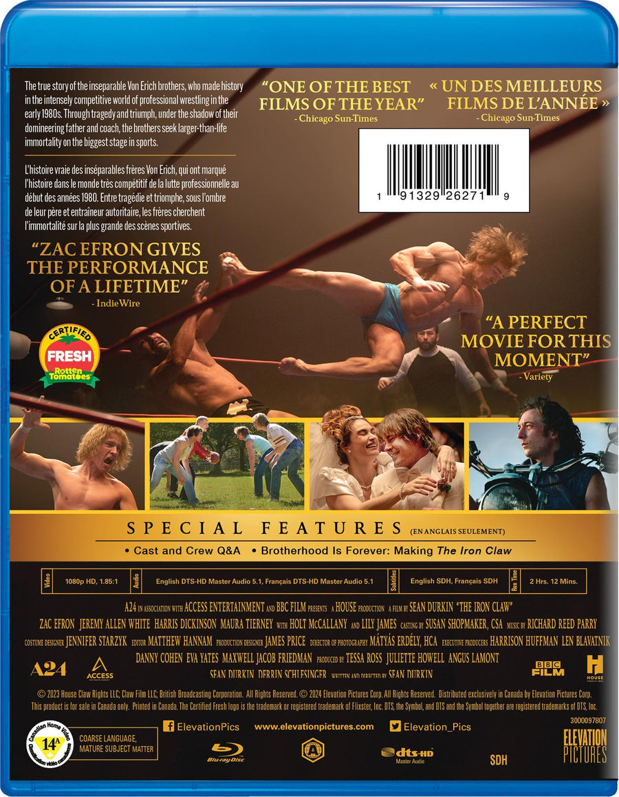 The Iron Claw [Blu-ray]