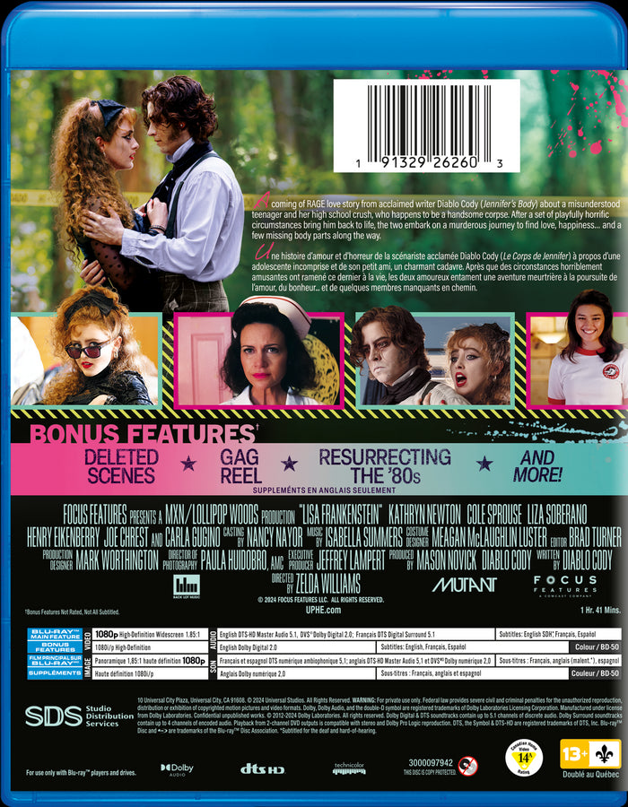 Lisa Frankenstein [Blu-Ray]