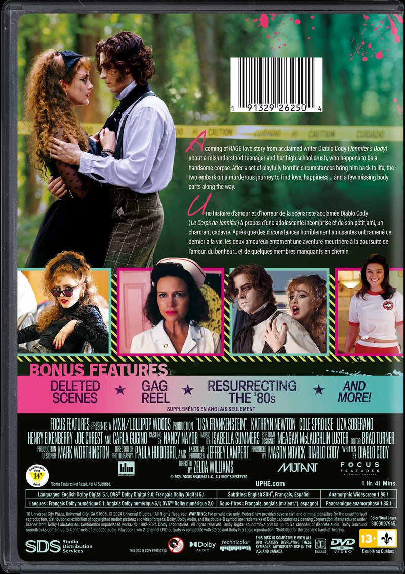Lisa Frankenstein [DVD]