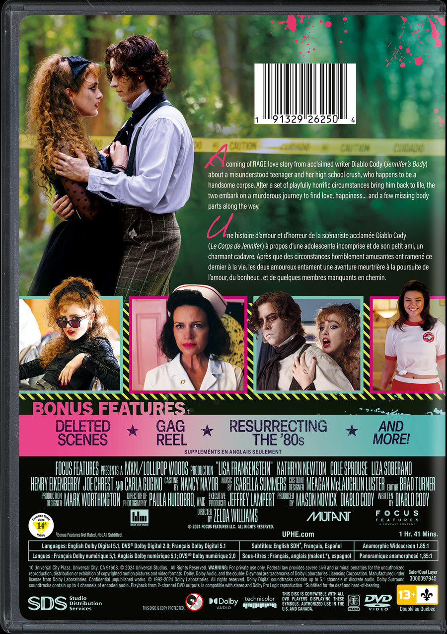 Lisa Frankenstein [DVD]