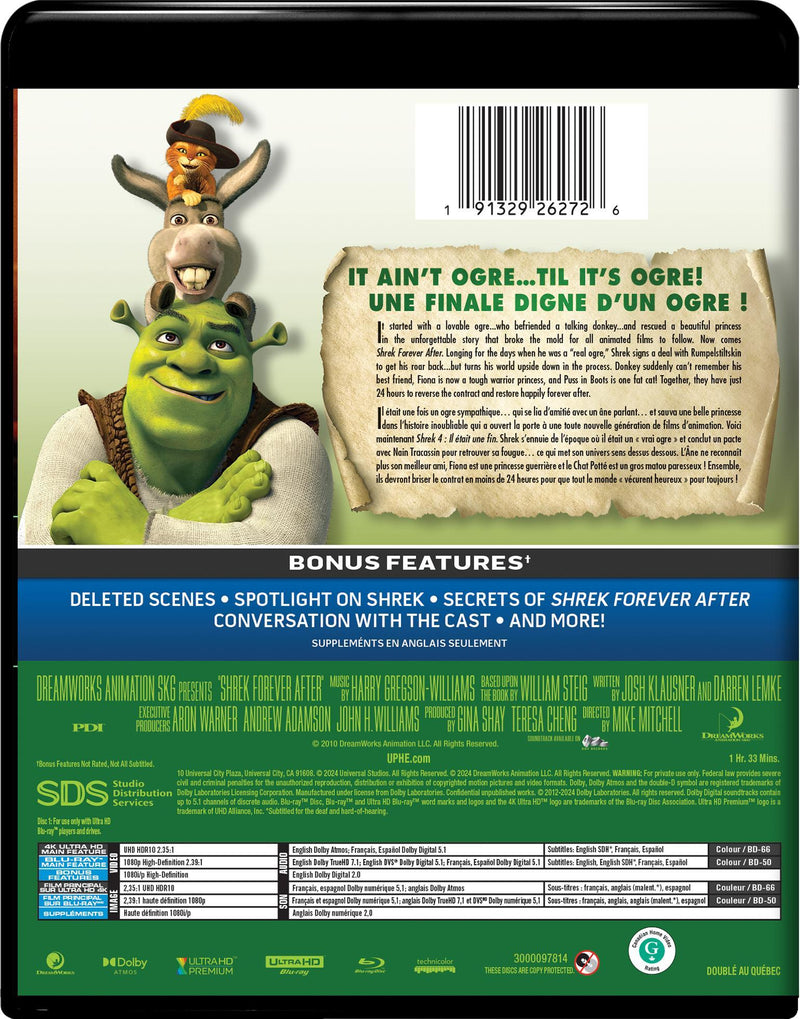 Shrek Forever After (4K Ultra HD + Blu-ray) [UHD]