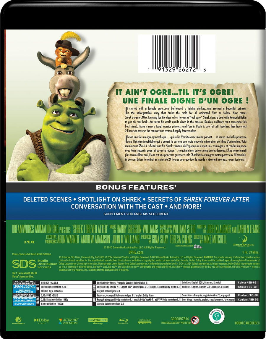 Shrek Forever After (4K Ultra HD + Blu-ray) [UHD]