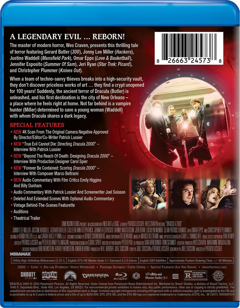 Dracula 2000 [Blu-ray]