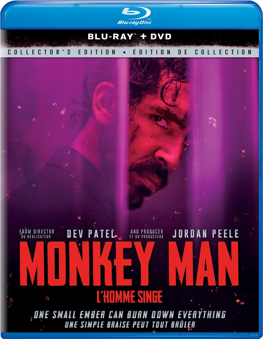 Monkey Man (Blu-ray + DVD) [Blu-Ray]