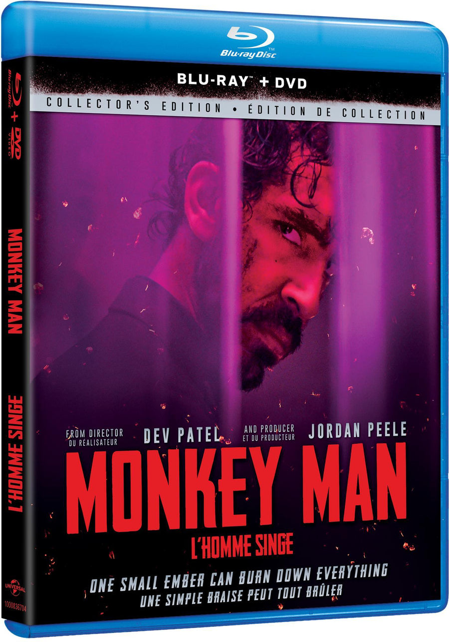 Monkey Man (Blu-ray + DVD) [Blu-Ray]