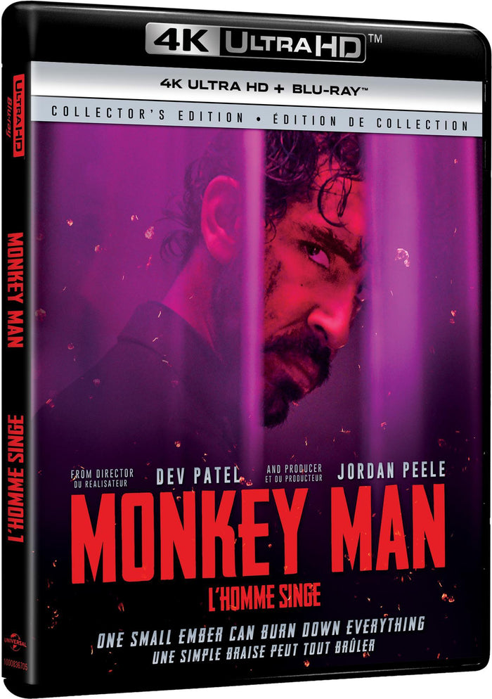Monkey Man (4K Ultra HD + Blu-ray) [UHD]