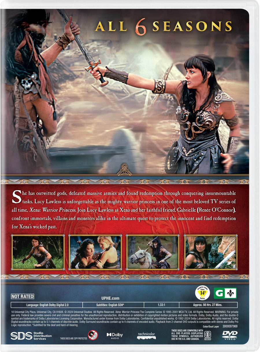 Xena: Warrior Princess - The Complete Series [DVD]