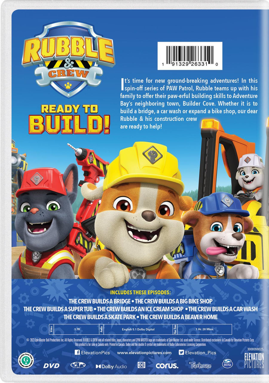Rubble & Crew – Ready to Build!   [DVD]