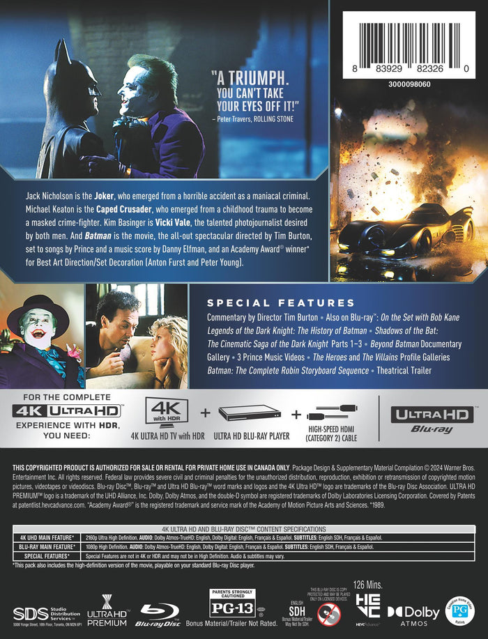 Batman Steelbook (Steelbook) [UHD]