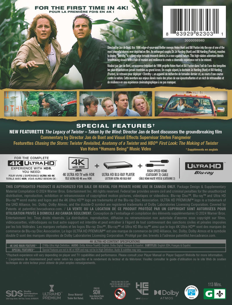 Twister Steelbook [UHD]