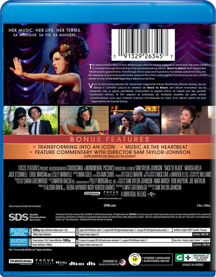 Back to Black [Blu-Ray]