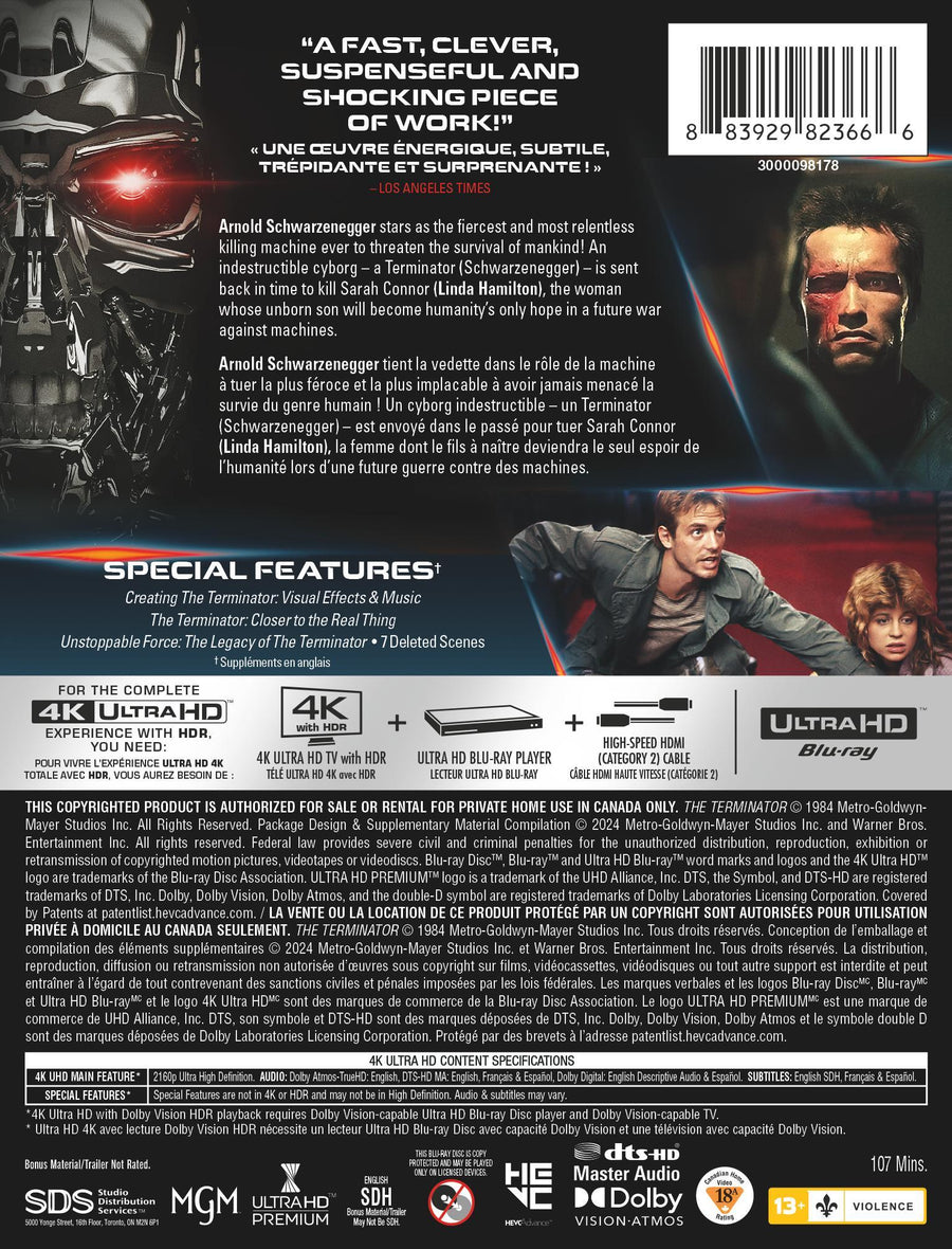 The Terminator Steelbook (4K UHD) [UHD]
