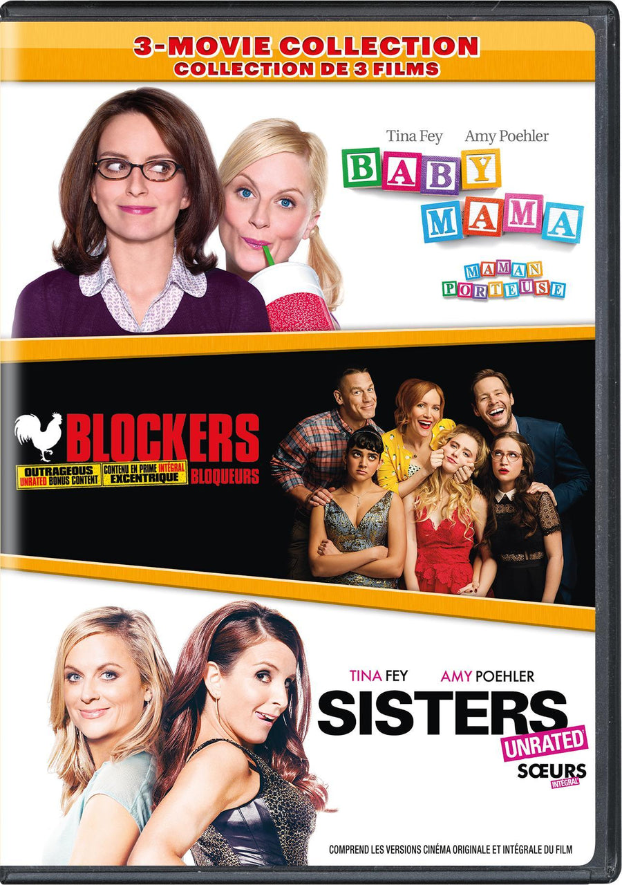 Baby Mama / Blockers / Sisters 3-Movie Collection [DVD]