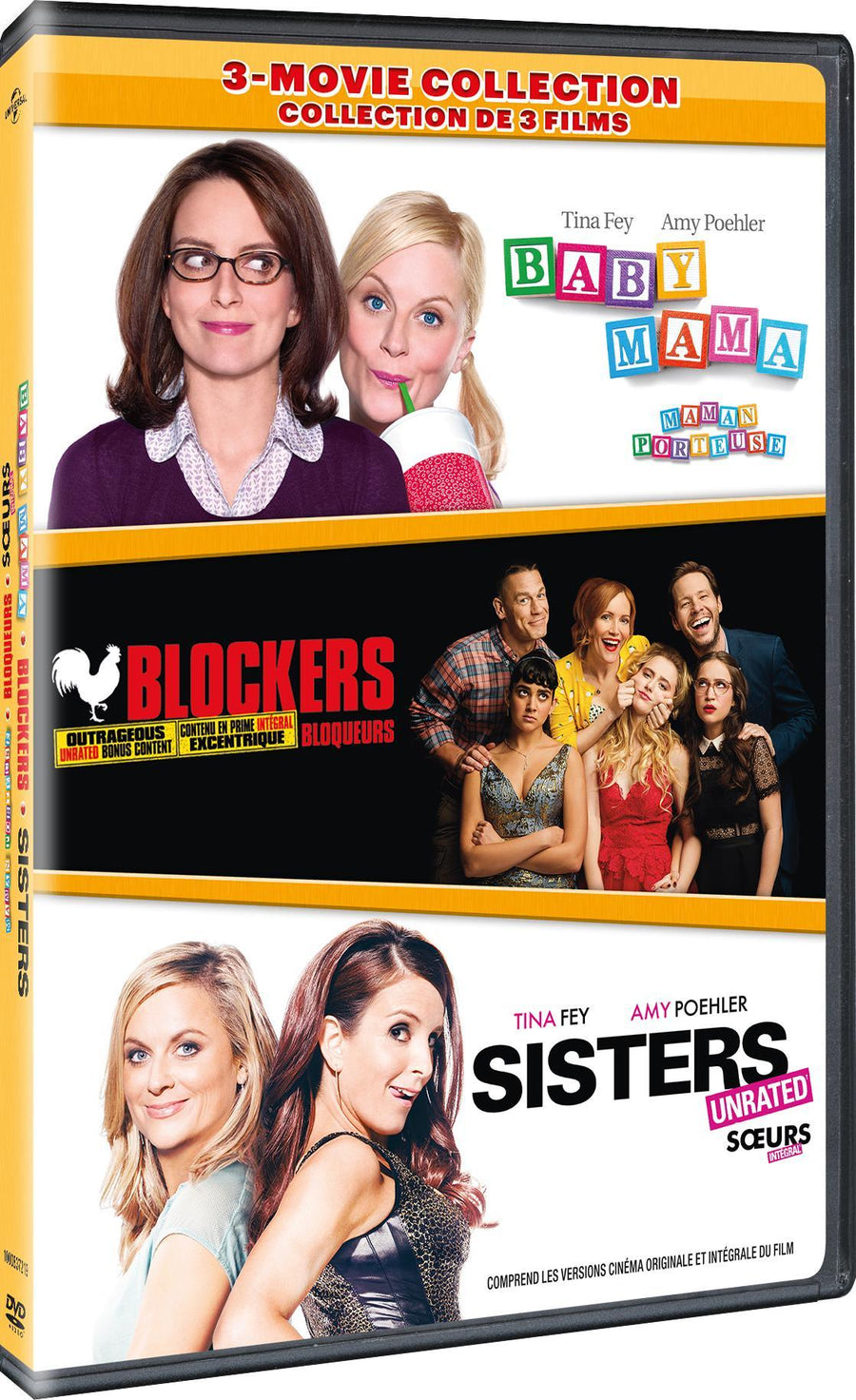 Baby Mama / Blockers / Sisters 3-Movie Collection [DVD]
