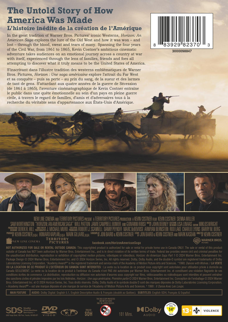Horizon: An American Saga Chapter 1 [DVD]