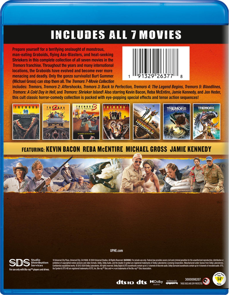 Tremors 7-Movie Collection [Blu-Ray]