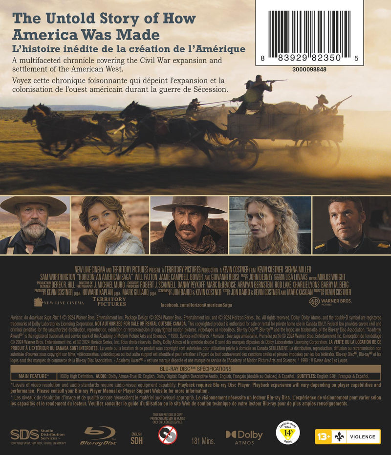 Horizon: An American Saga Chapter 1 [Blu-ray]