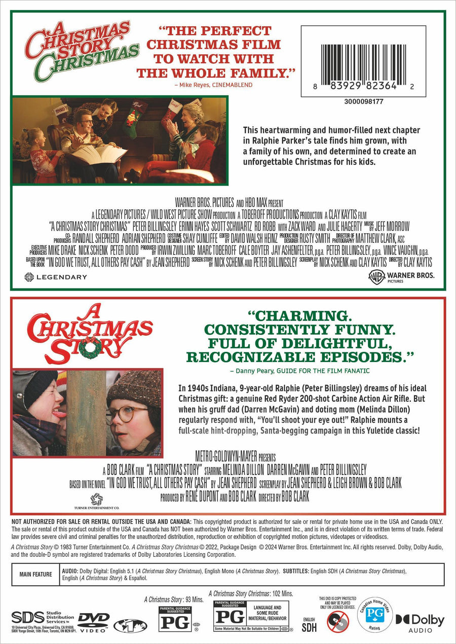 A Christmas Story / A Christmas Story Christmas 2-Film Collection [DVD]