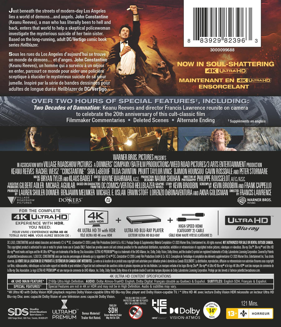 Constantine (20th Anniversary Edition) [UHD]