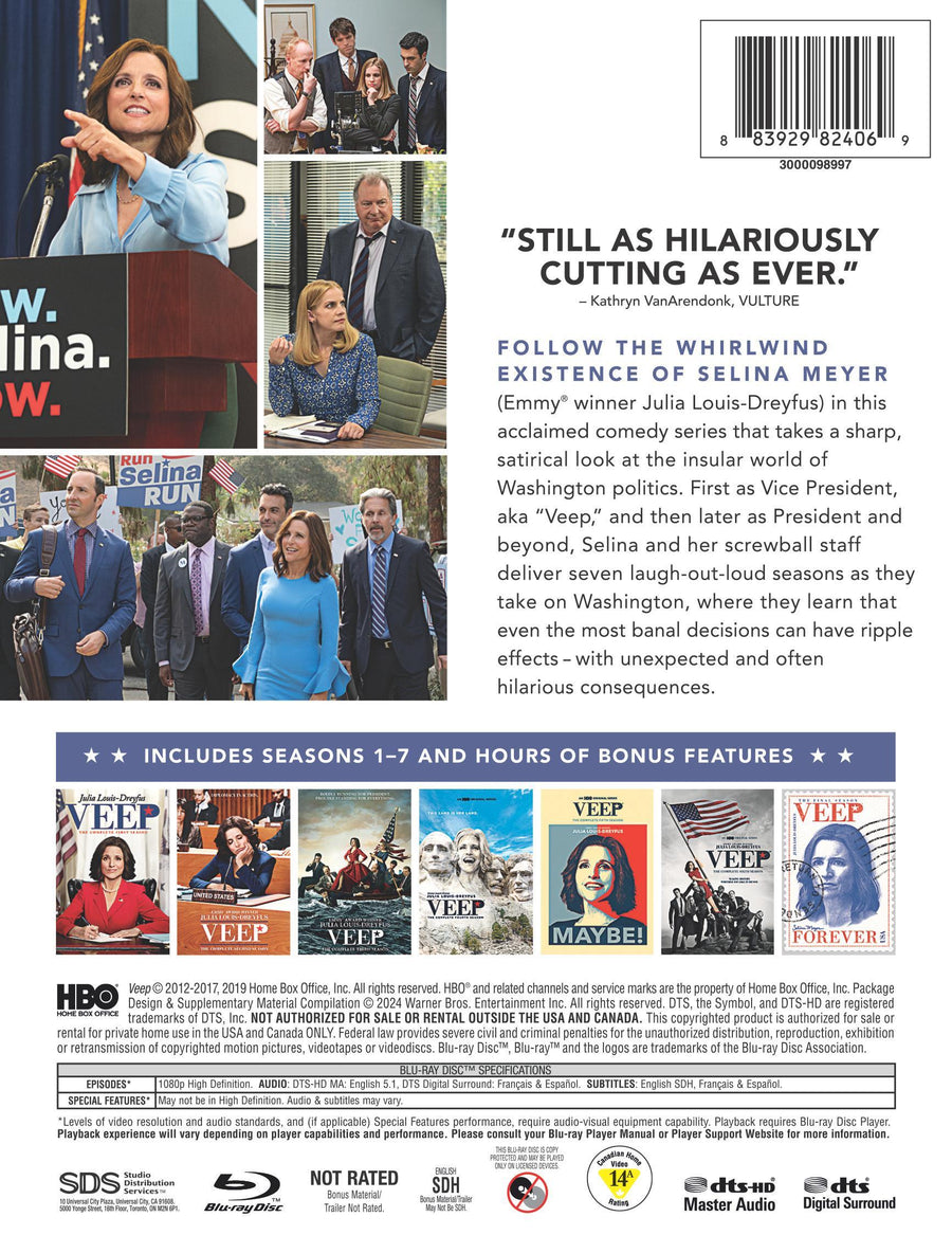 Veep: The Complete Series [Blu-ray]