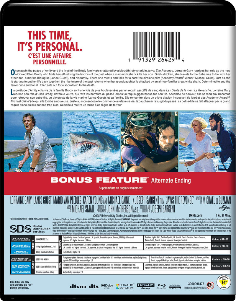 Jaws: The Revenge (4K Ultra HD + Blu-ray) [UHD]