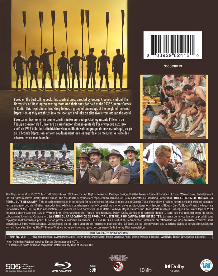 The Boys in the Boat [Blu-ray]