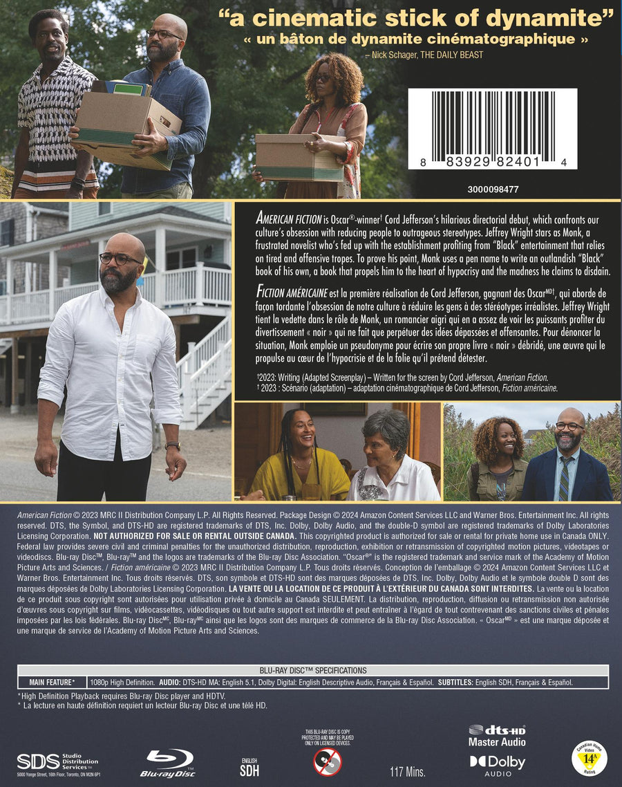 American Fiction [Blu-ray]