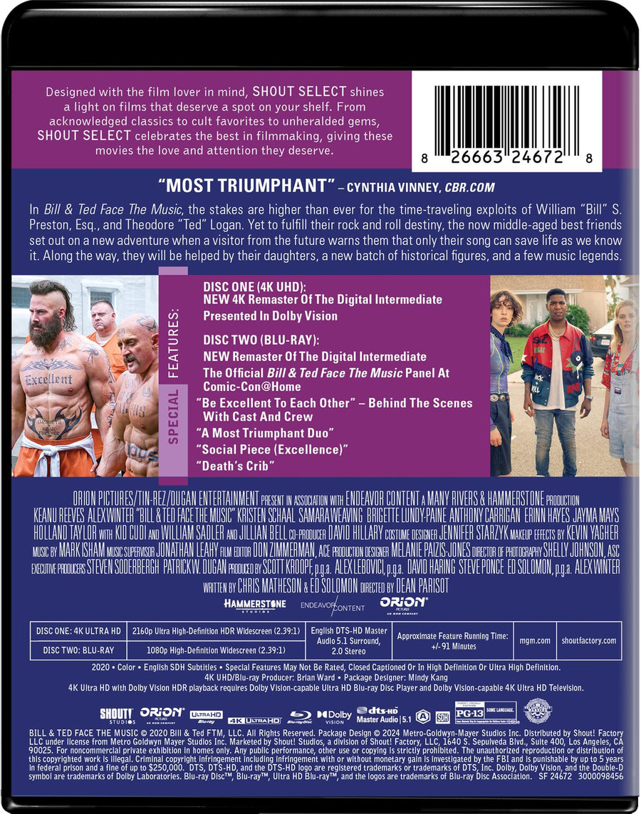 Bill & Ted Face The Music [UHD]