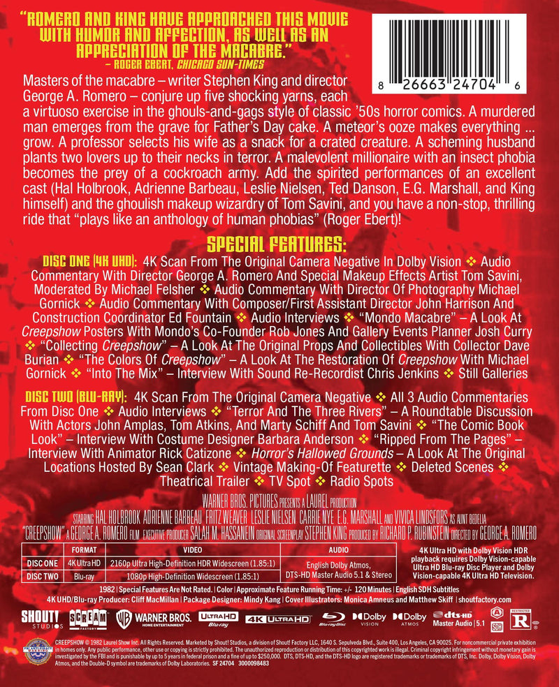 Creepshow [Limited Edition Steelbook] (Limited Edition Steelbook) [UHD]