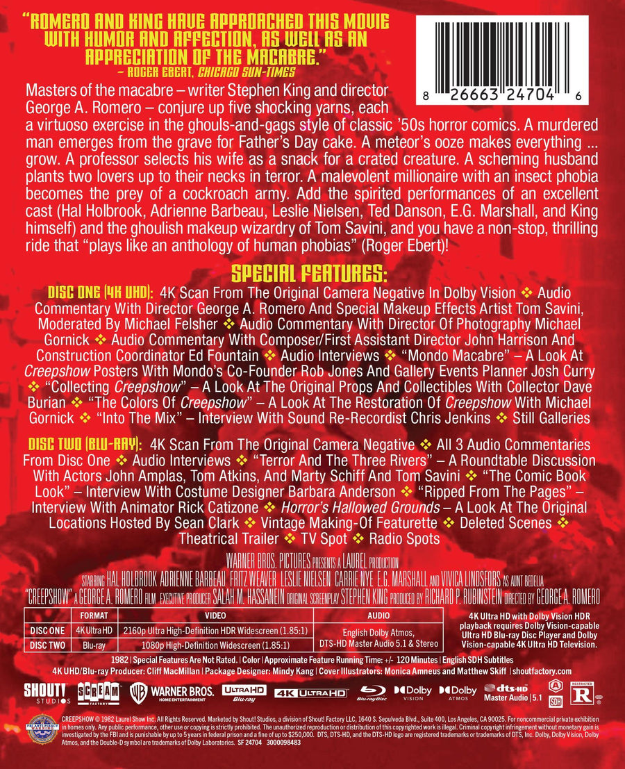 Creepshow [Limited Edition Steelbook] (Limited Edition Steelbook) [UHD]