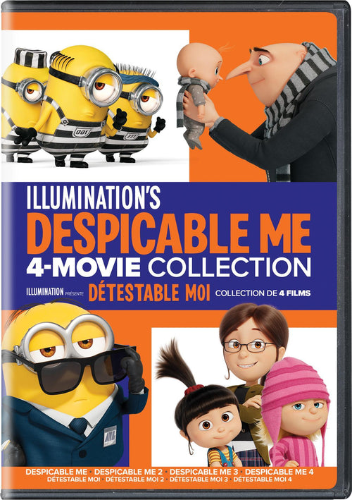 Illumination's Despicable Me 4-Movie Collection [DVD]