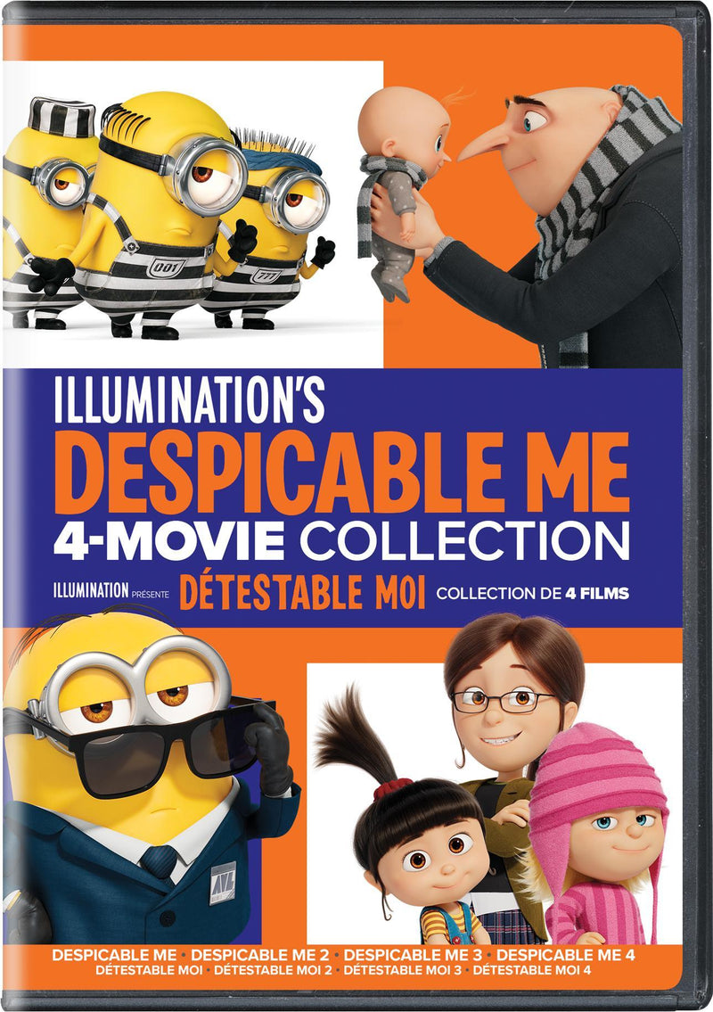 Illumination's Despicable Me 4-Movie Collection [DVD]