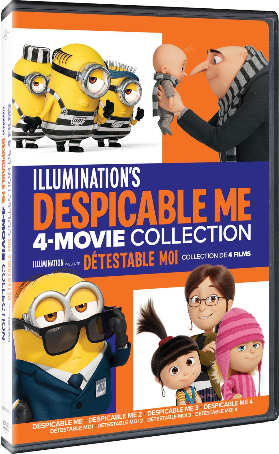 Illumination's Despicable Me 4-Movie Collection [DVD]