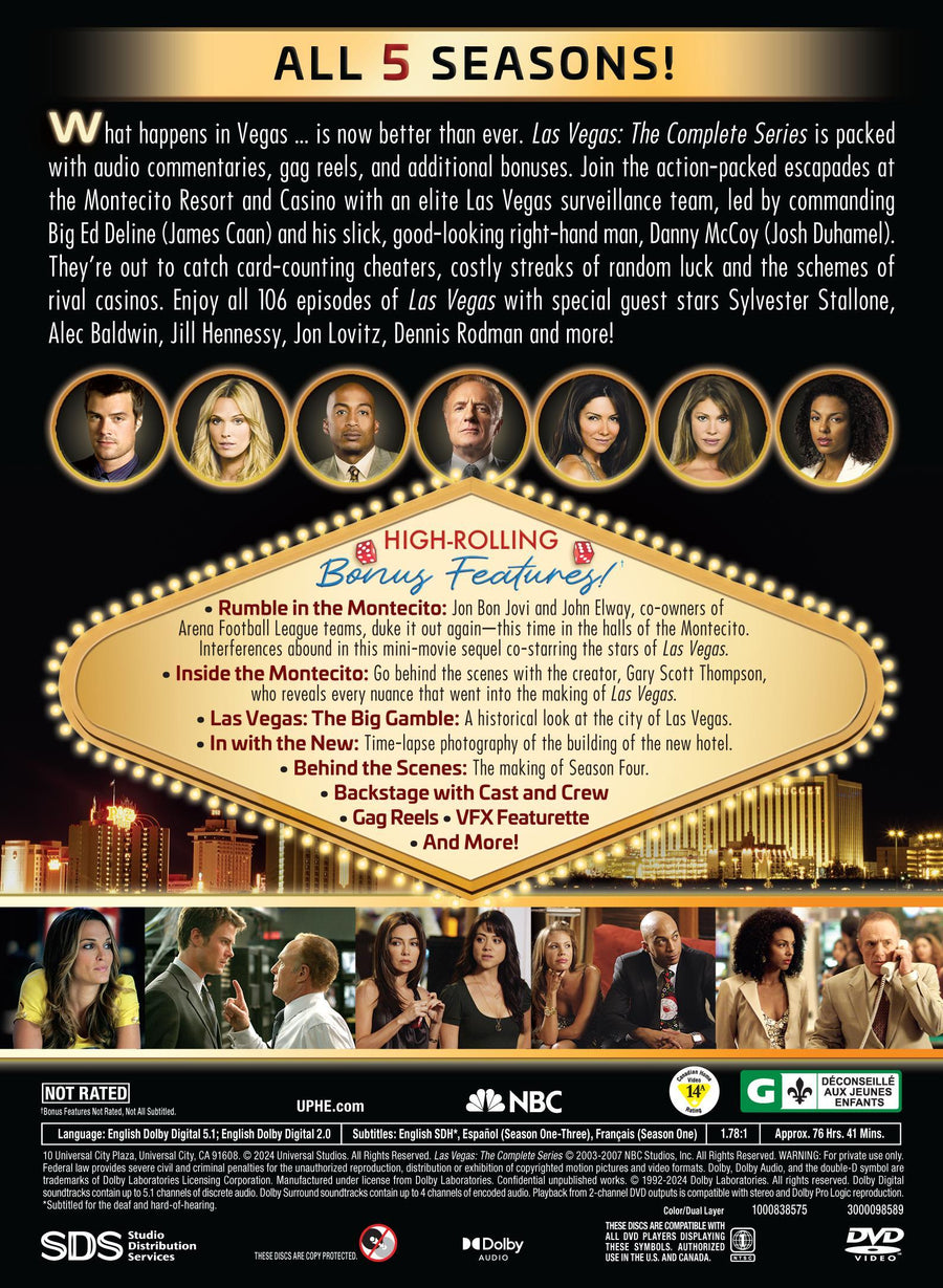 Las Vegas: The Complete Series [DVD]