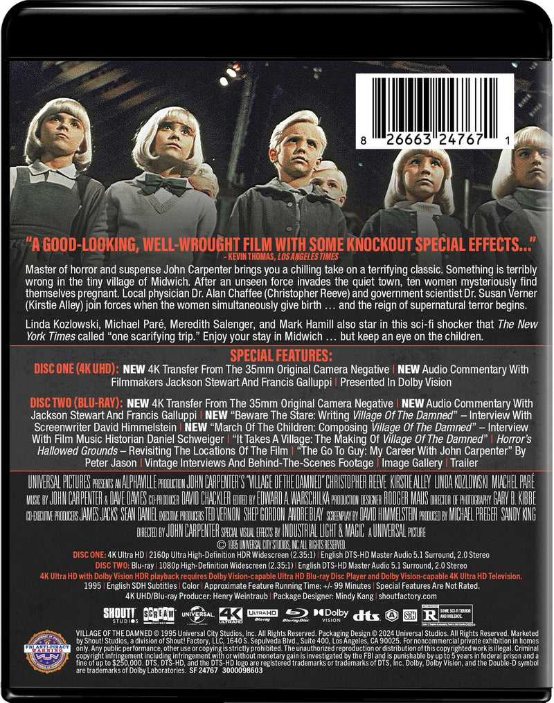 Village of the Damned (1995) (Collector's Edition) [UHD]