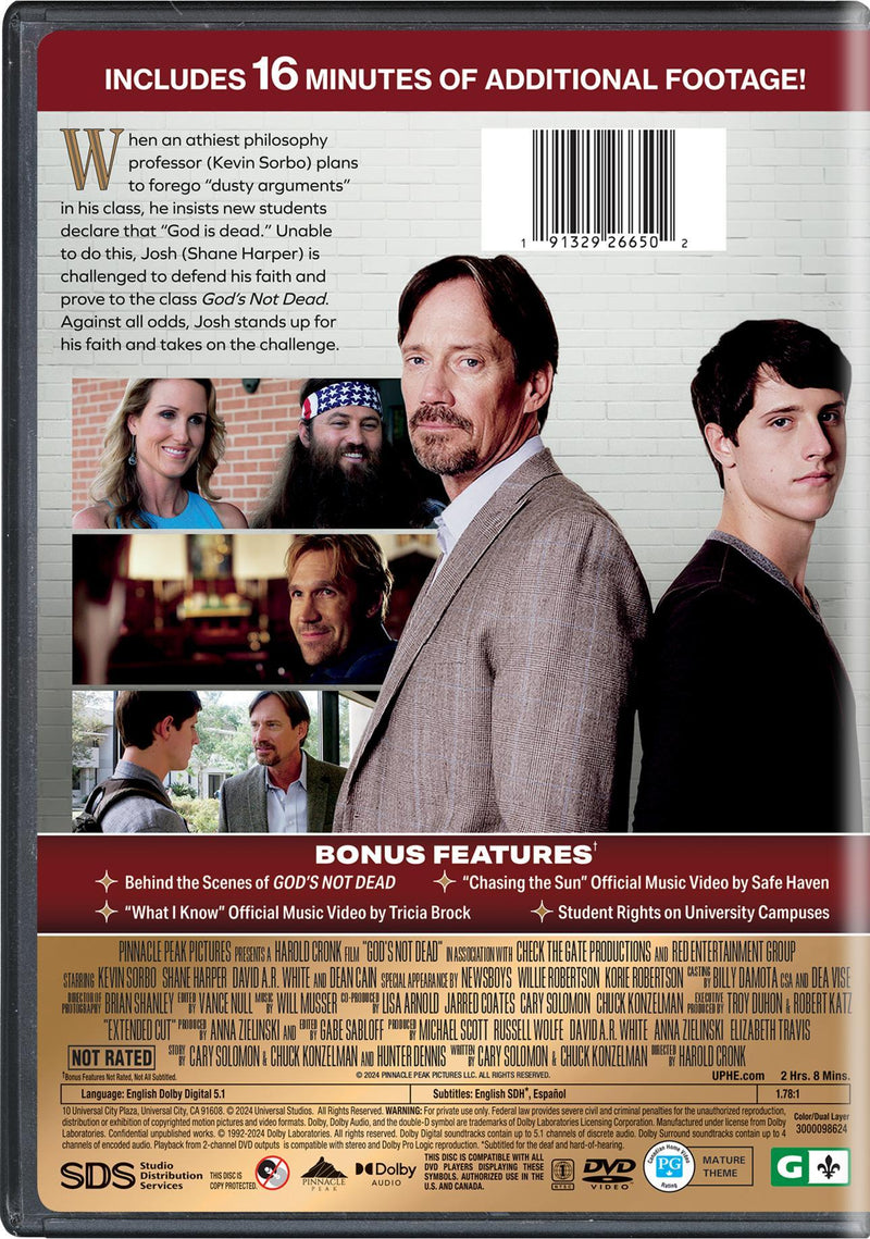 God's Not Dead (10th Anniversary Extended Cut) [DVD]