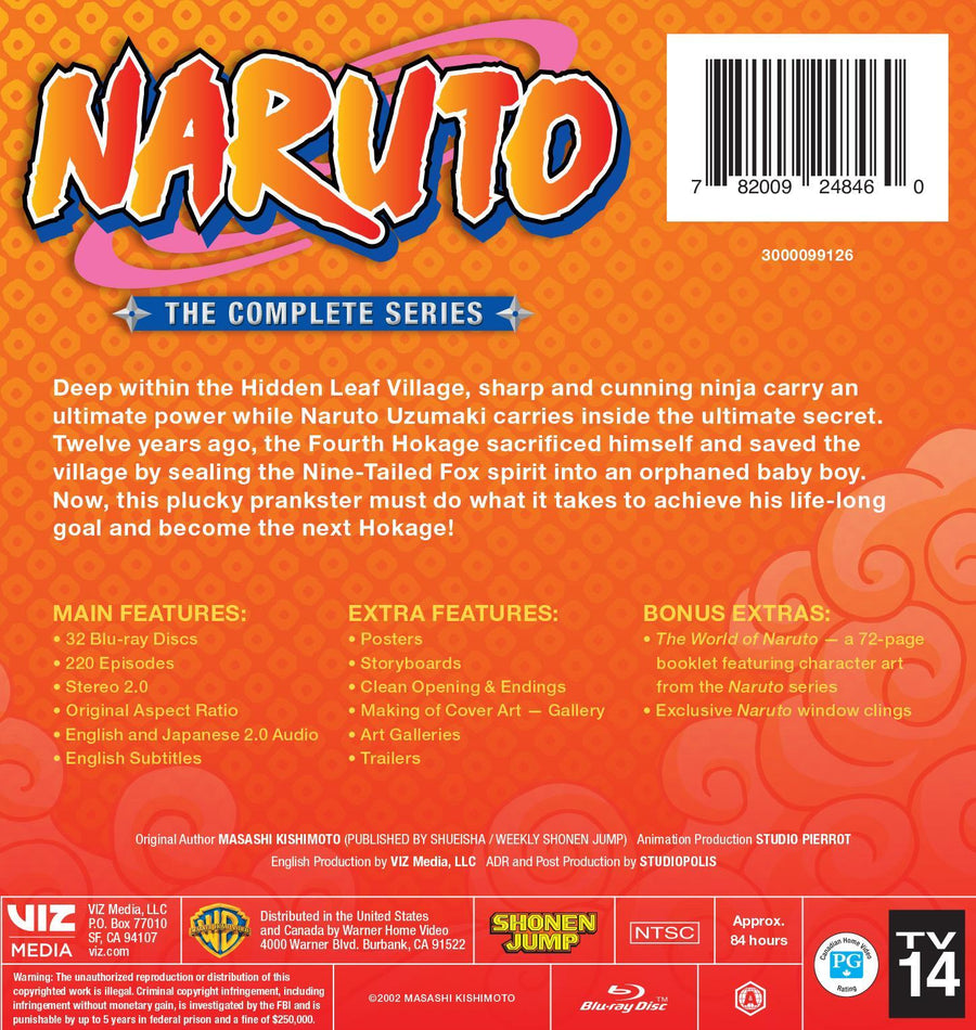 Naruto: The Complete Series (Limited Edition) [Blu-ray]