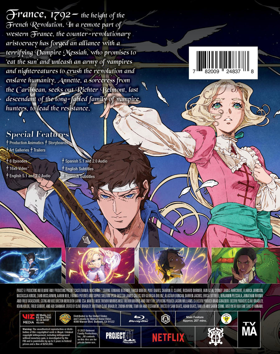 Castlevania Nocturne: The Complete First Season [Blu-ray]