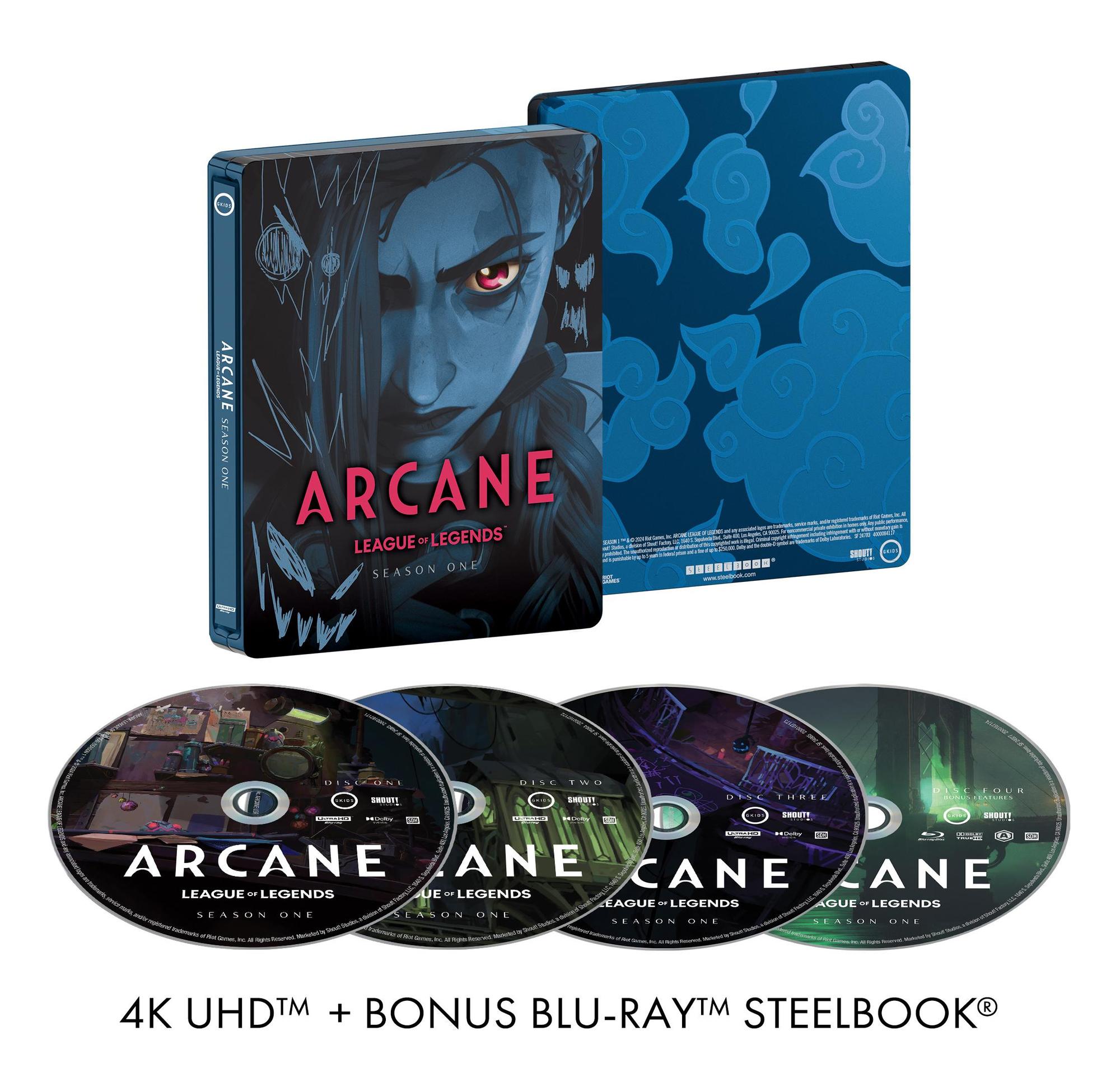 Arcane League of Legends: Season 1 - Limited Edition Steelbook