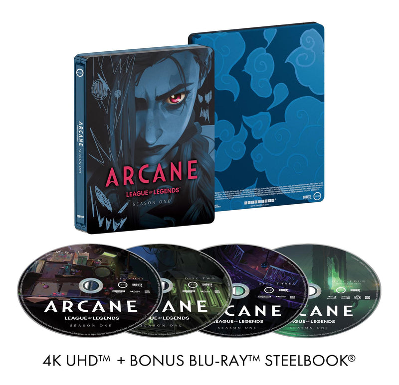 Arcane League of Legends: Season 1 (One) (Limited Edition Steelbook) [UHD]