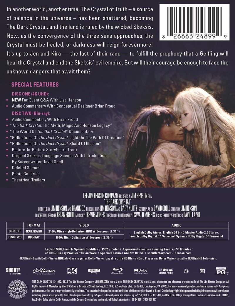 The Dark Crystal - Limited Edition Steelbook (Limited Edition Steelbook) [UHD]