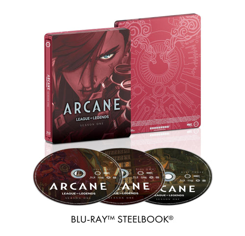 Arcane League of Legends: Season 1 (One) (Limited Edition Steelbook) [Blu-ray]