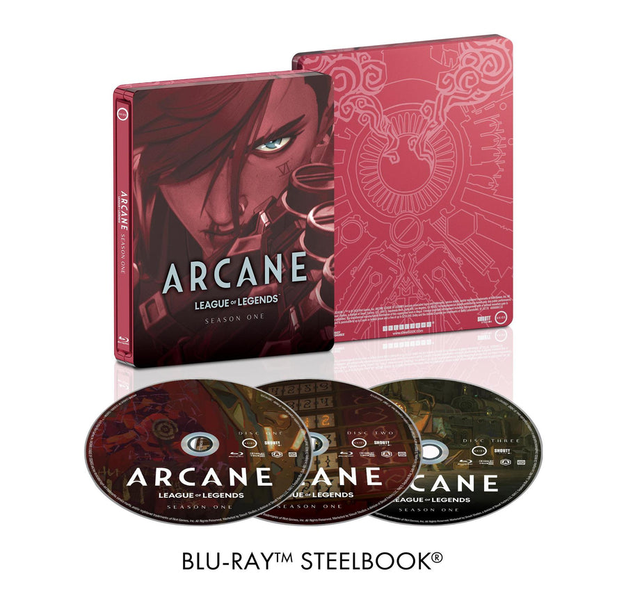 Arcane League of Legends: Season 1 (One) (Limited Edition Steelbook) [Blu-ray]