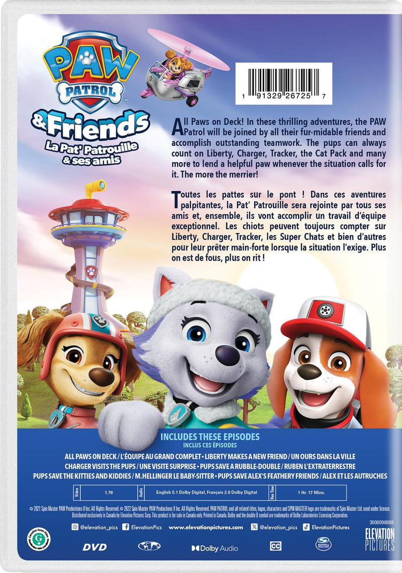 PAW Patrol & Friends [DVD]